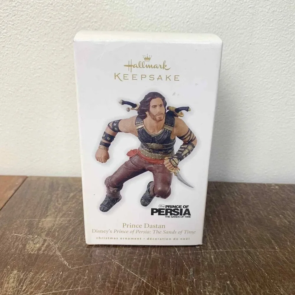 Hallmark Disney‎ Prince Dastan Prince of Persia keepsake ornament new deadstock